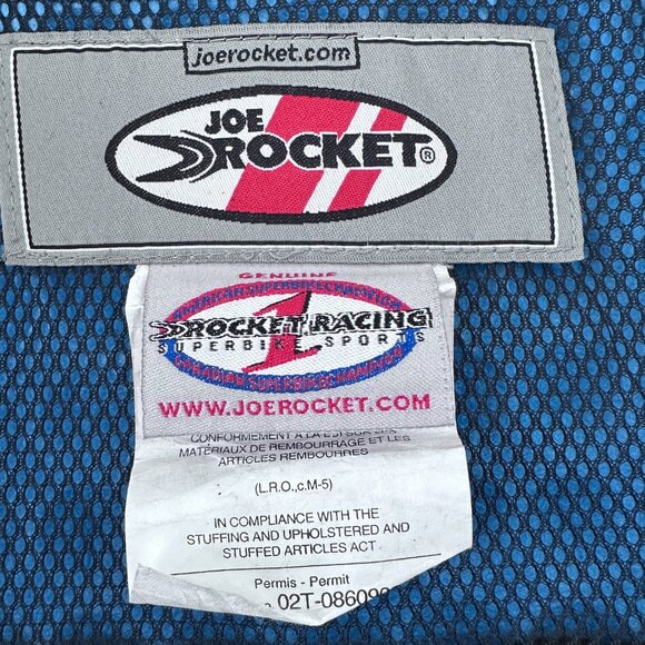 Men's Joe Rocket Moto Biker Jacket sz 2XL - Picture 4 of 8